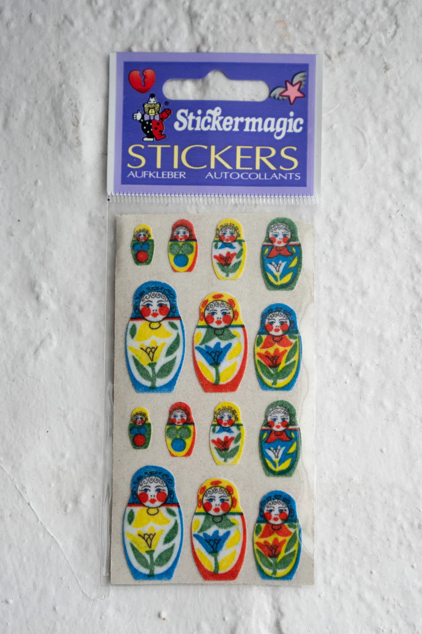 Vintage Sticker Strips - Other Stuff