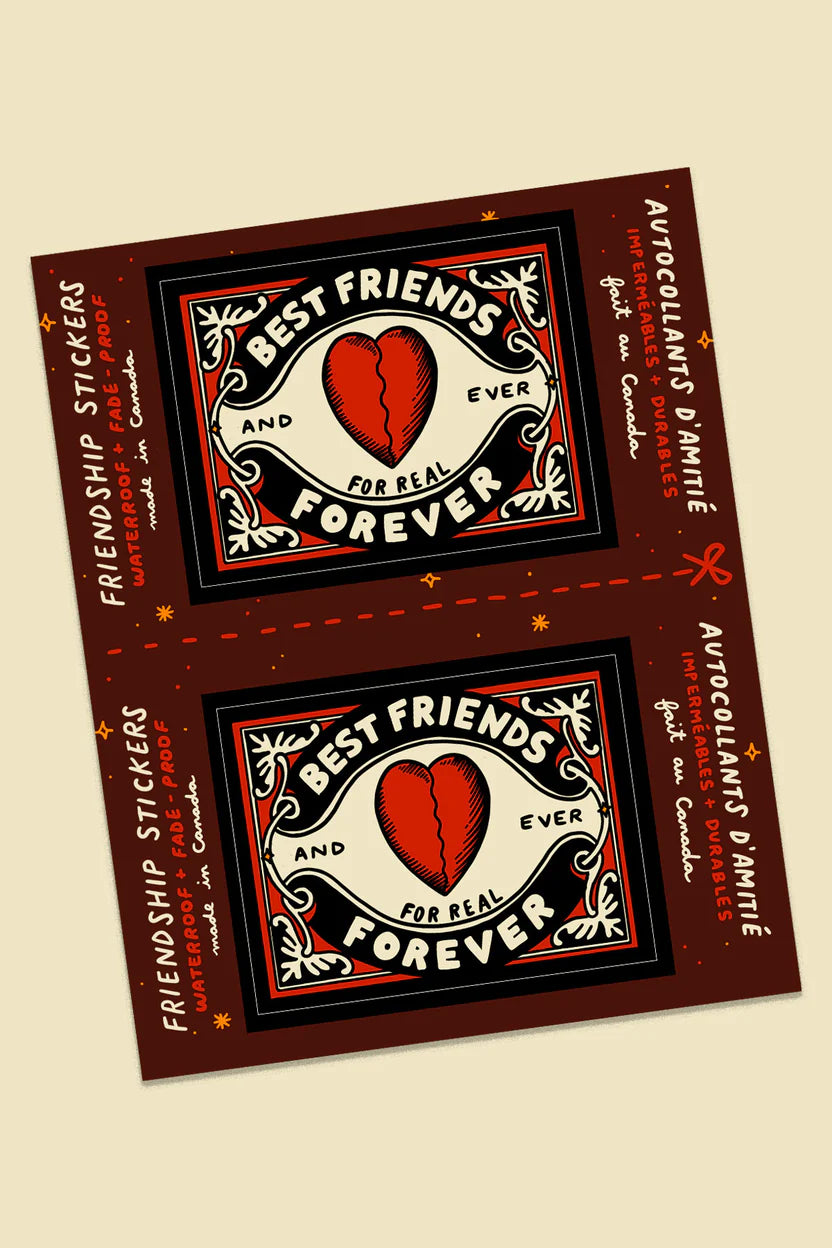 Best Friends Giftable Sticker Set