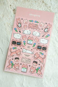 Cat Time Sticker Sheet