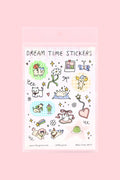 Dream Time Clear Sticker Sheet