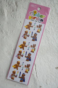 Dress-Up Play Bears - Shimmery Sticker Strip