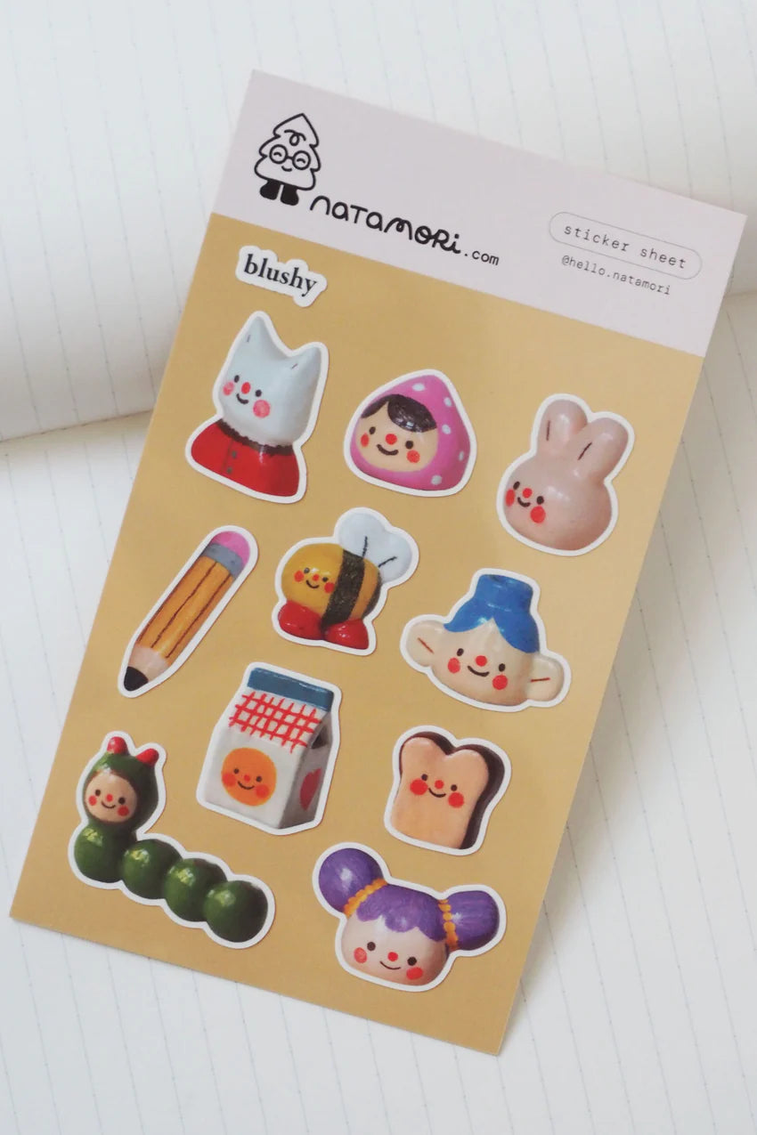 Blushy - Sticker Sheet