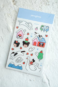 Sweet Home Clear Sticker Sheet