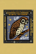 Up All Night Vinyl Sticker